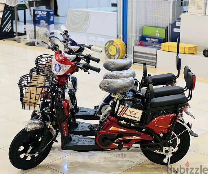 Brand New Electric Bike with 4 Betteries Free Delivery All Kuwait 2