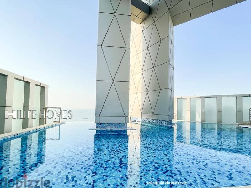 Semi furnished two & three bedroom apartment in Sharq 7