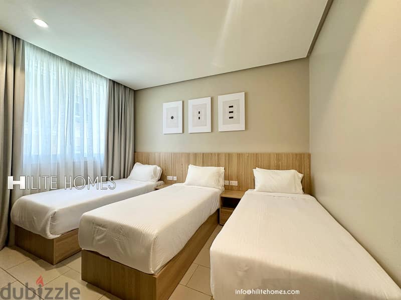 FULLY FURNISHED THREE BEDROOM APARTMENT FOR RENT IN SALMIYA 10