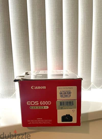 Canon E O S 600 D 18.0MP Kit w/ EF-S 18-55mm Lens