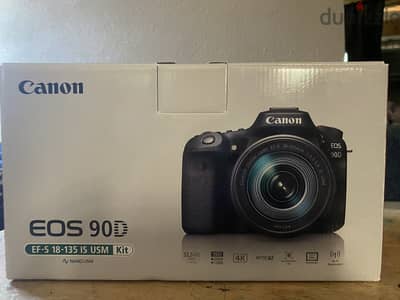 CANON E O S 90 D 18-135MM LENS
