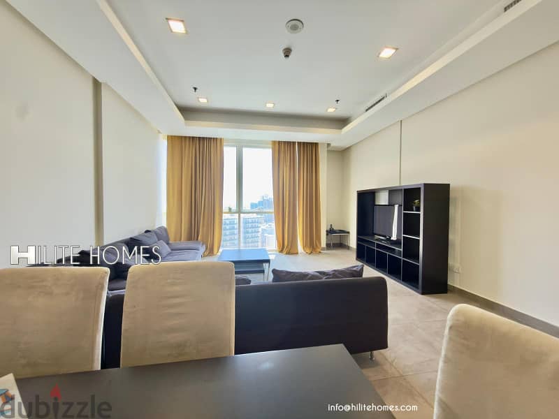 Modern 3 bedroom Duplex Seaview apartment for rent in Salmiya 5