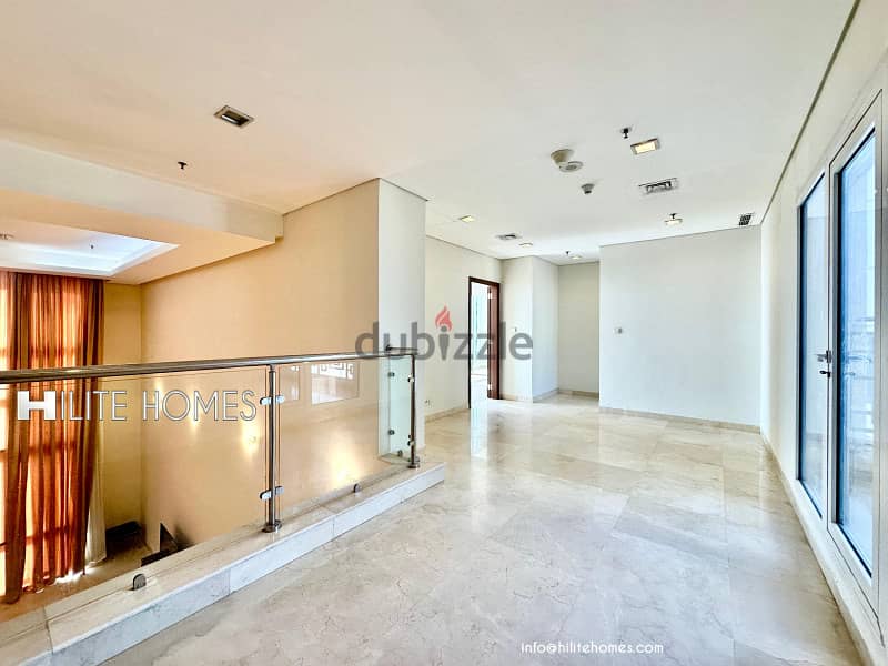 Modern 3 bedroom Duplex Seaview apartment for rent in Salmiya 8
