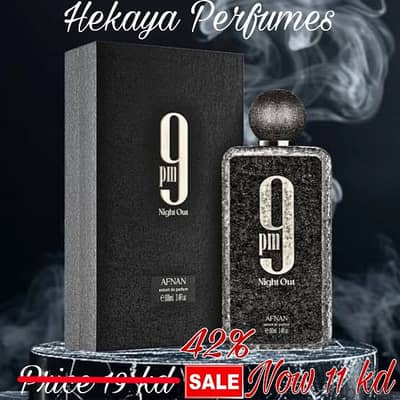 9PM Night Out 100ml EDP by Afnan only 11kd and free delivery