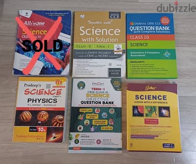 CBSE CLASS 10 SCIENCE GUIDES AVAILABLE AT THROWAWAY PRICE.