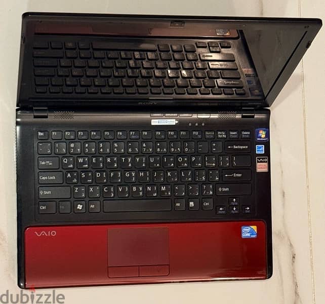 Exquisite and Rare Red Sony VAIO Laptop - very well maintained 1