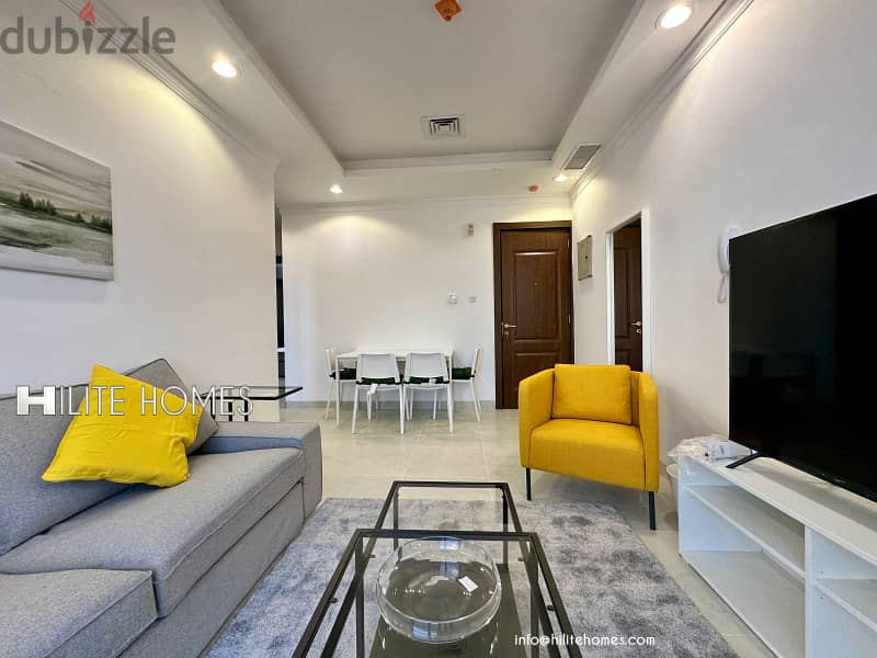 2 bedroom furnished apartment for rent in salmiya near boulevard Park 5
