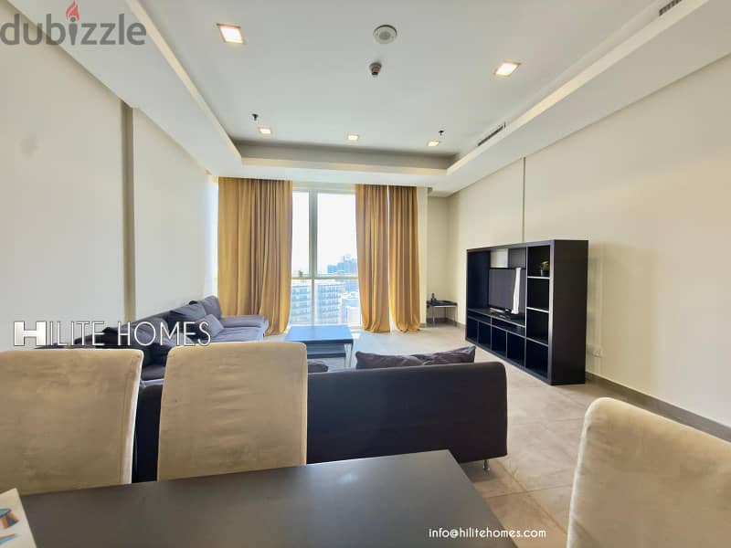 Modern 3 bedroom Duplex Seaview apartment for rent in Salmiya 5