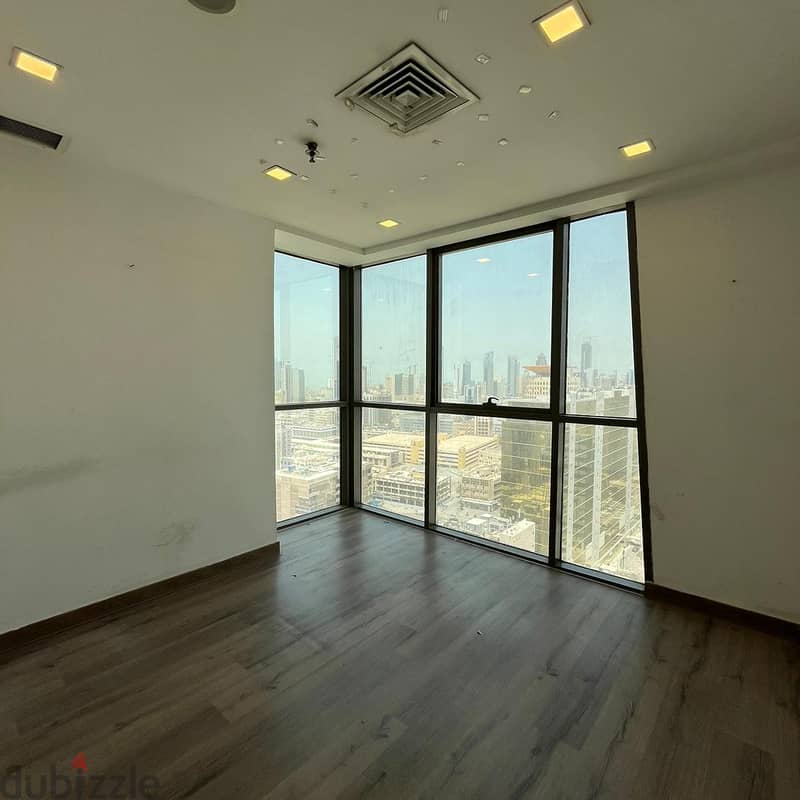 Commercial office with a grace period for rent in Al Murqab 1