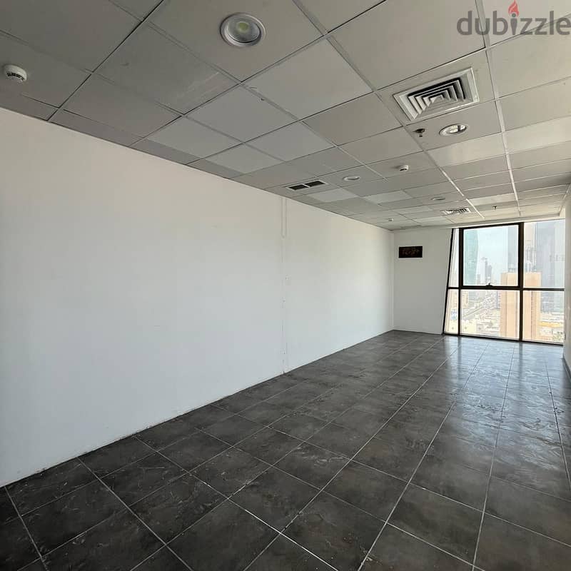 Commercial office with a grace period for rent in Al Murqab 2