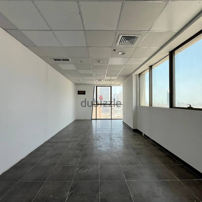 Commercial office with a grace period for rent in Al Murqab 3