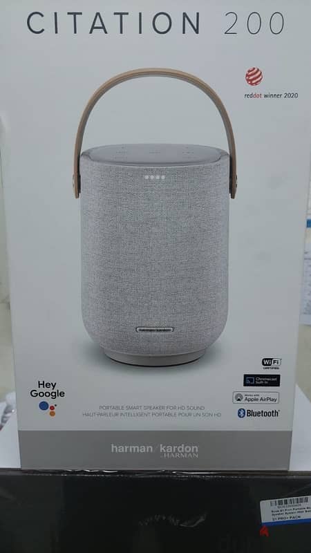 PORTABLE BLUETOOTH SMART SPEAKER FOR HD SOUND 1