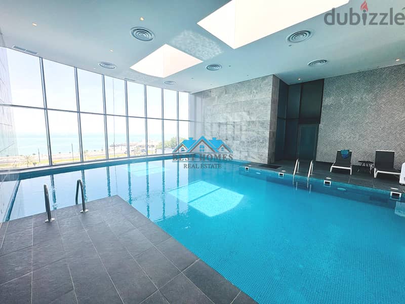 Luxury Seaview 3 Bedrooms Duplex Penthouse with Private Pool in Shaab 3