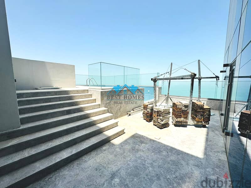 Luxury Seaview 3 Bedrooms Duplex Penthouse with Private Pool in Shaab 6