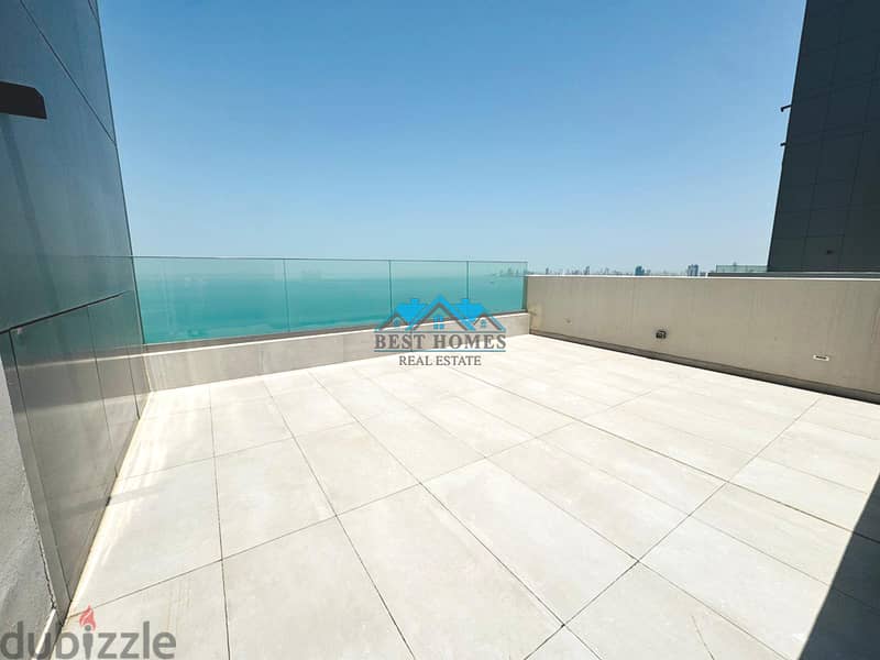 Luxury Seaview 3 Bedrooms Duplex Penthouse with Private Pool in Shaab 10