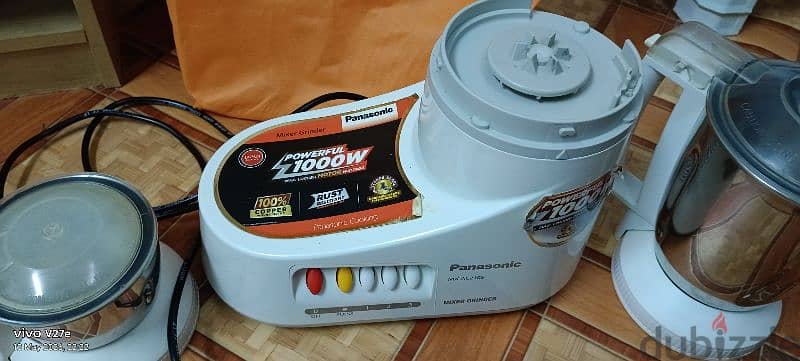 Panasonic mixer grinder 1000watts 1