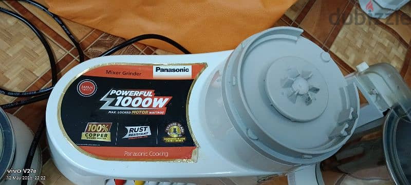 Panasonic mixer grinder 1000watts 2