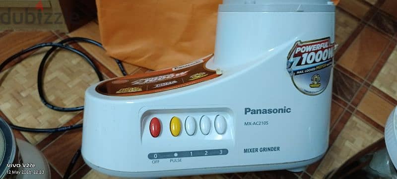 Panasonic mixer grinder 1000watts 7