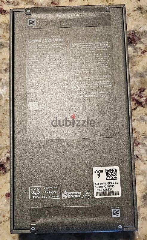 New sealed Samsung Galaxy S26 Ultra 256gb with one year warranty 1