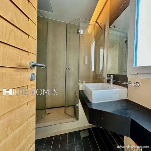 Modern full floor Seaview apartment for rent in Salmiya 7