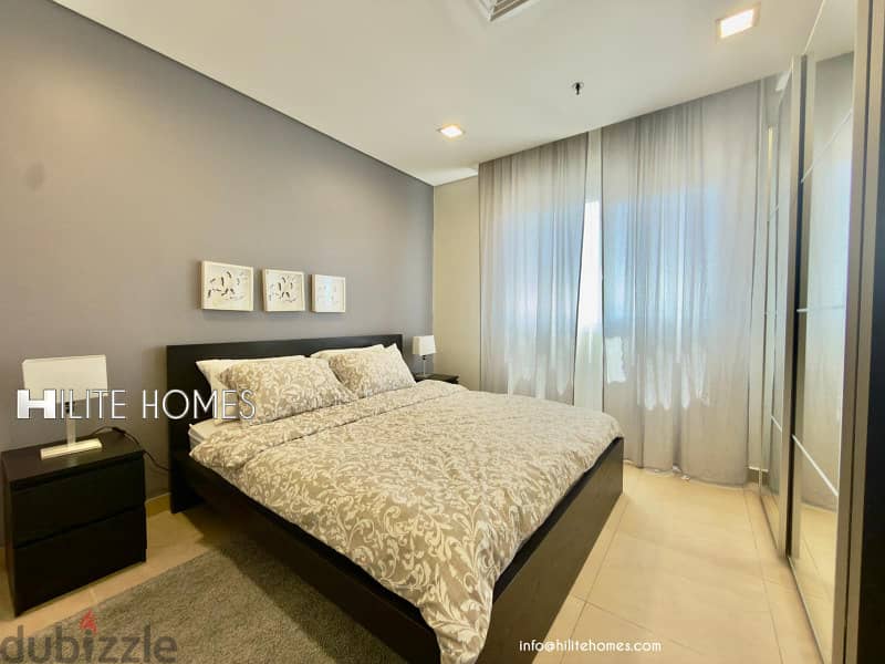 Modern 3 bedroom Duplex Seaview apartment for rent in Salmiya 8