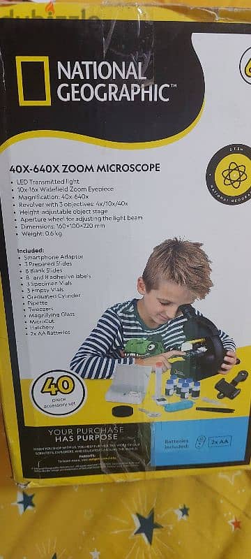 National Geographic Microscope with Mobile Adapter 2