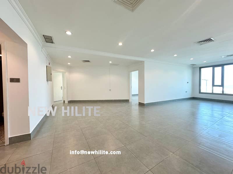 Renovated Three-Bedroom Seaview Apartment for Rent in Salmiya 2