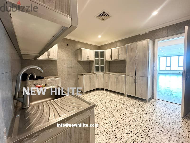 Renovated Three-Bedroom Seaview Apartment for Rent in Salmiya 9