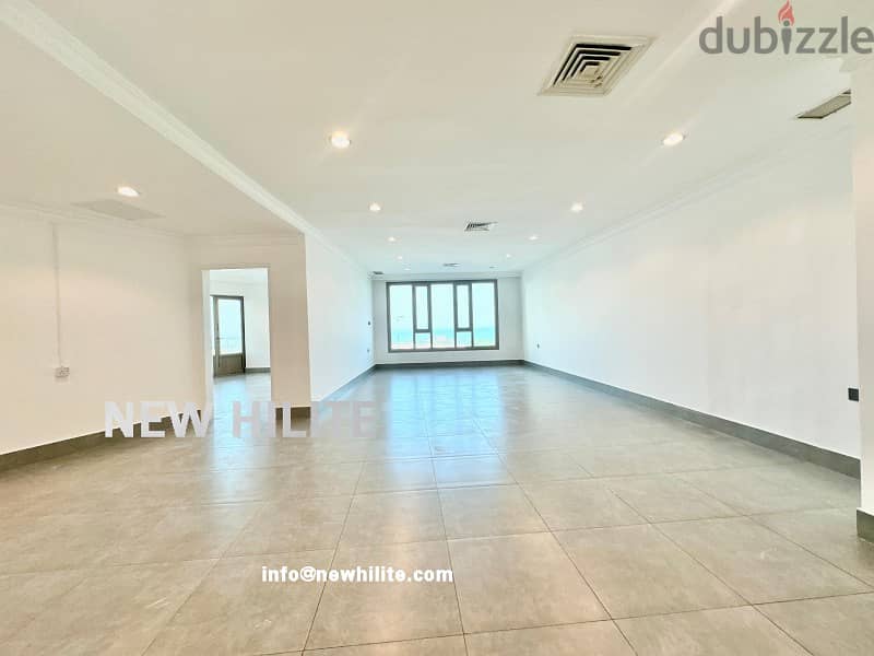 Renovated Three-Bedroom Seaview Apartment for Rent in Salmiya 11