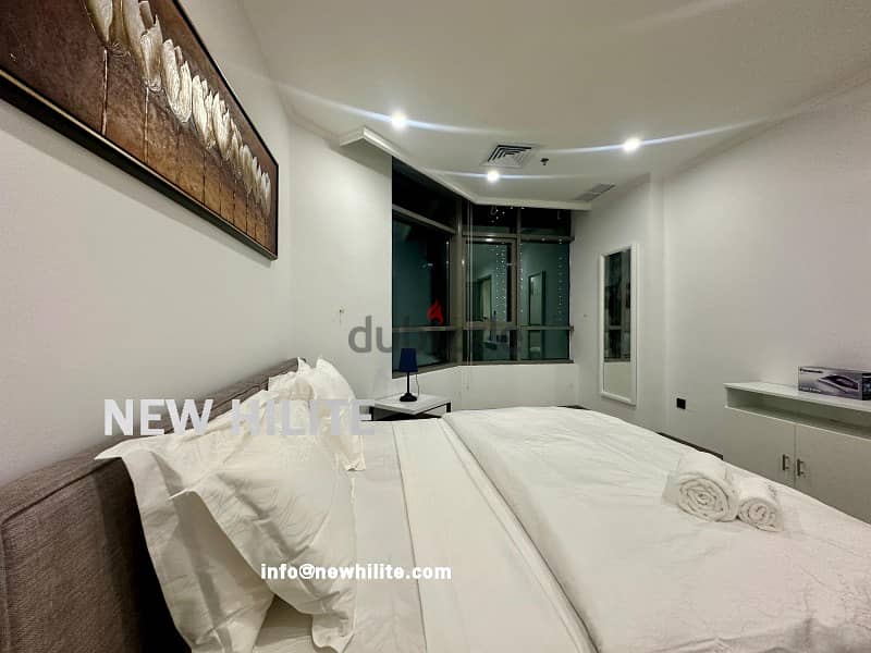 Fully Furnished 1-Bedroom Apartment for Rent in Sharq 7