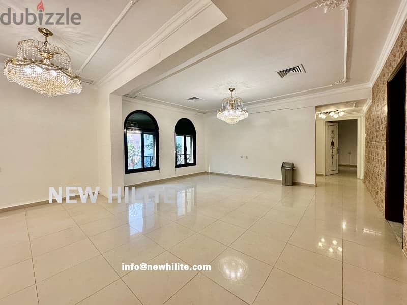 Spacious 3-Bedroom Floor with Terrace for Rent in Salwa 3