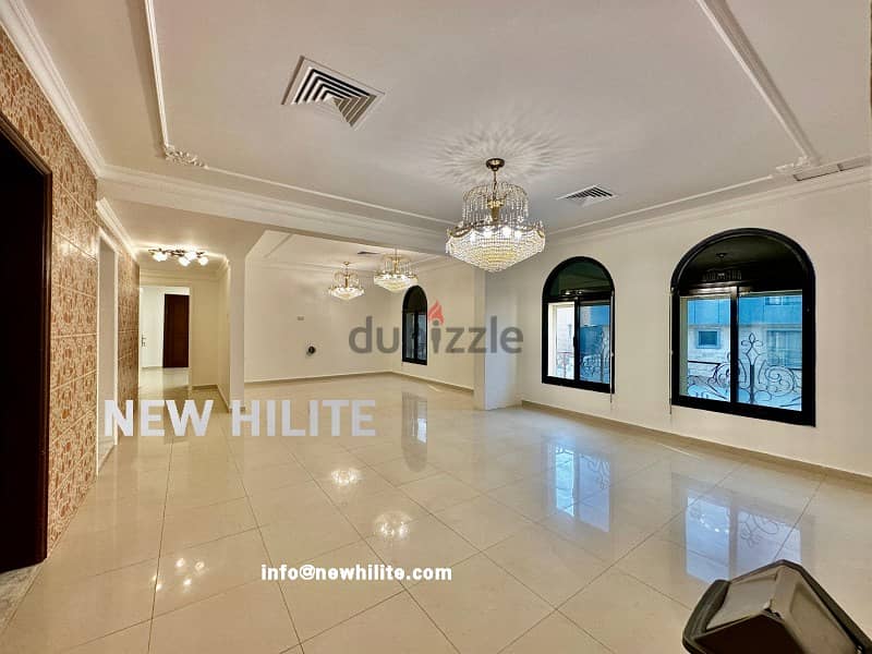 Spacious 3-Bedroom Floor with Terrace for Rent in Salwa 2