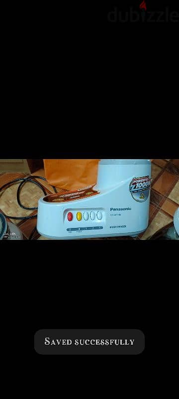 Panasonic mixer grinder 1000 watts just year 2
