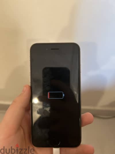 iPhone 6s silver in good condition