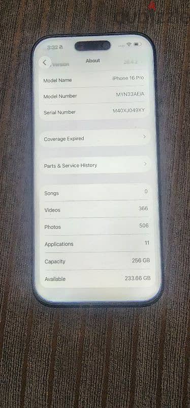 For Sale: iPhone 16 Pro 160 k. d 3
