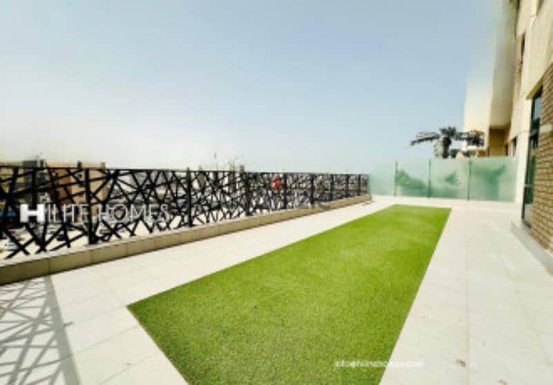 Two bedroom apartment with Balcony for rent in Sabah Al Salem 8