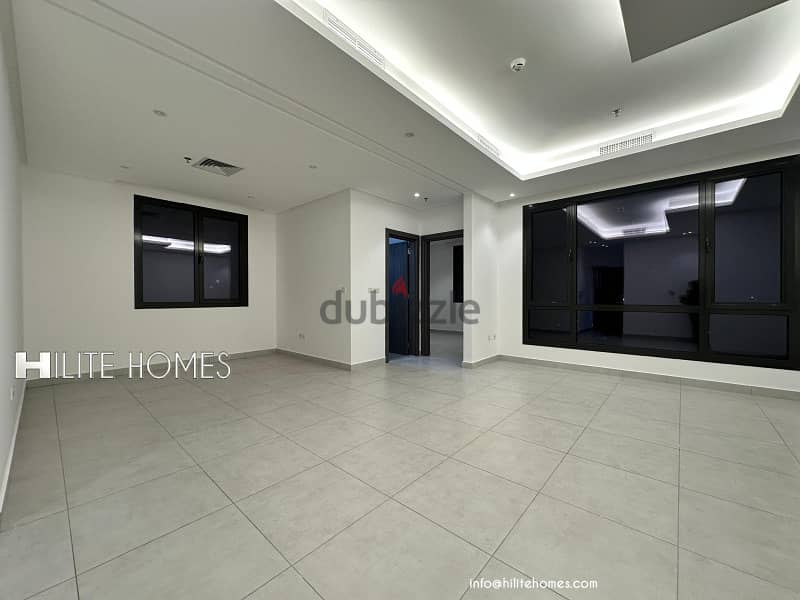 Two bedroom Sea view and city view apartment for rent in Salmiya 3