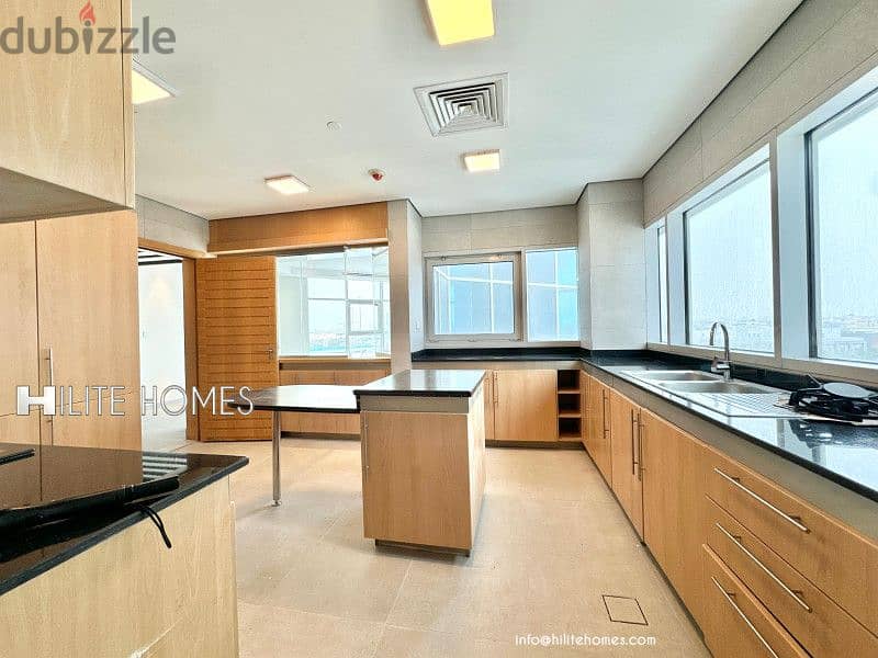 Modern full floor Seaview apartment for rent in Salmiya 9