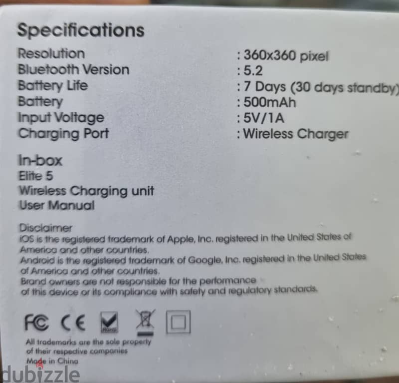 New Original Elite 5 Smart Watch. 2