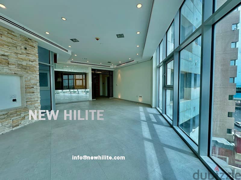 Modern full floor Seaview apartment for rent in Salmiya 3