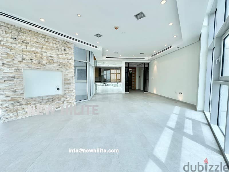 Modern full floor Seaview apartment for rent in Salmiya 5