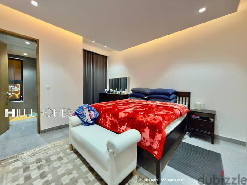 Modern three bedroom furnished apartment for rent in Sabha al Salem 2