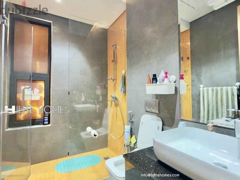 Modern three bedroom furnished apartment for rent in Sabha al Salem 3