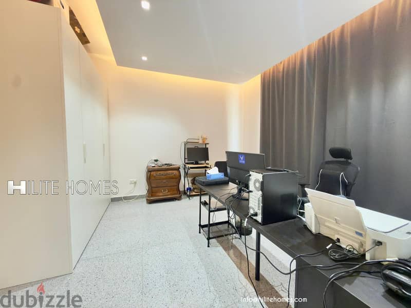 Modern three bedroom furnished apartment for rent in Sabha al Salem 9