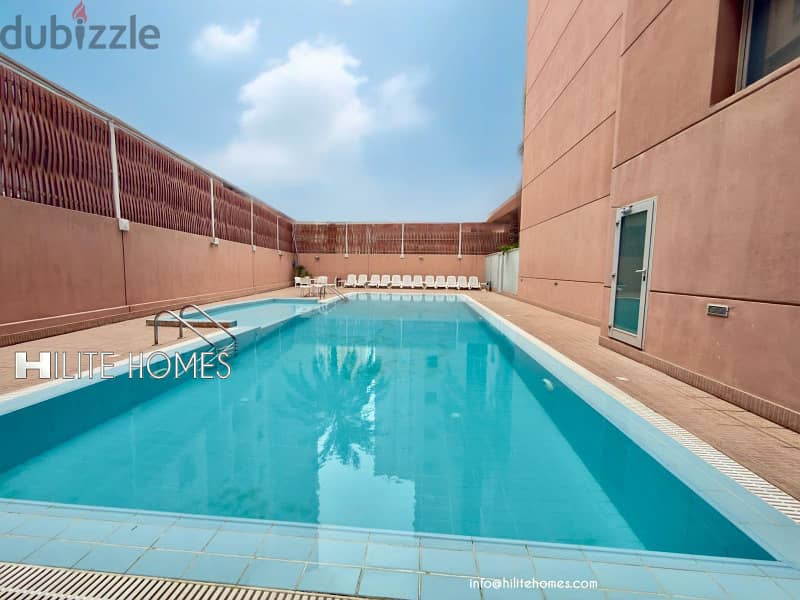 One bedroom furnished apartment for rent in Salmiya 1