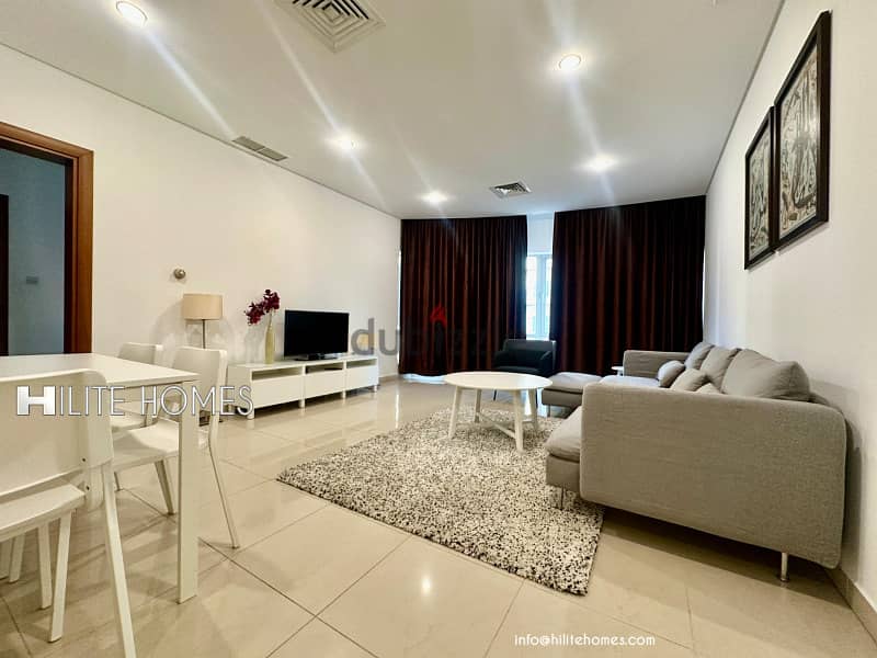 One bedroom furnished apartment for rent in Salmiya 2