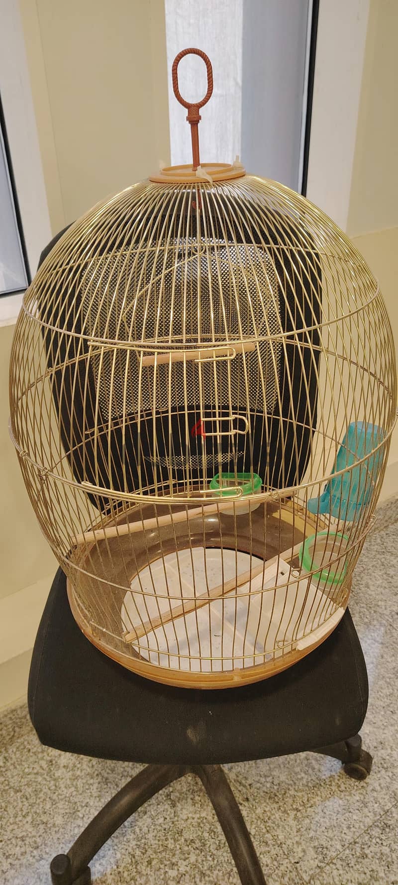 big cage for parrot with all accessories 1