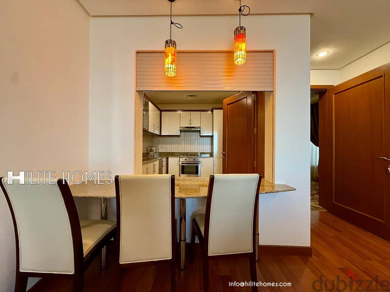 Two bedroom furnished apartment for rent in Sharq 14