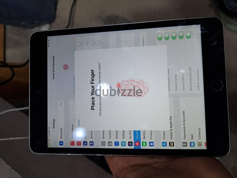 ipad mini4 128gb finger work orignal Lcd all applications support 1