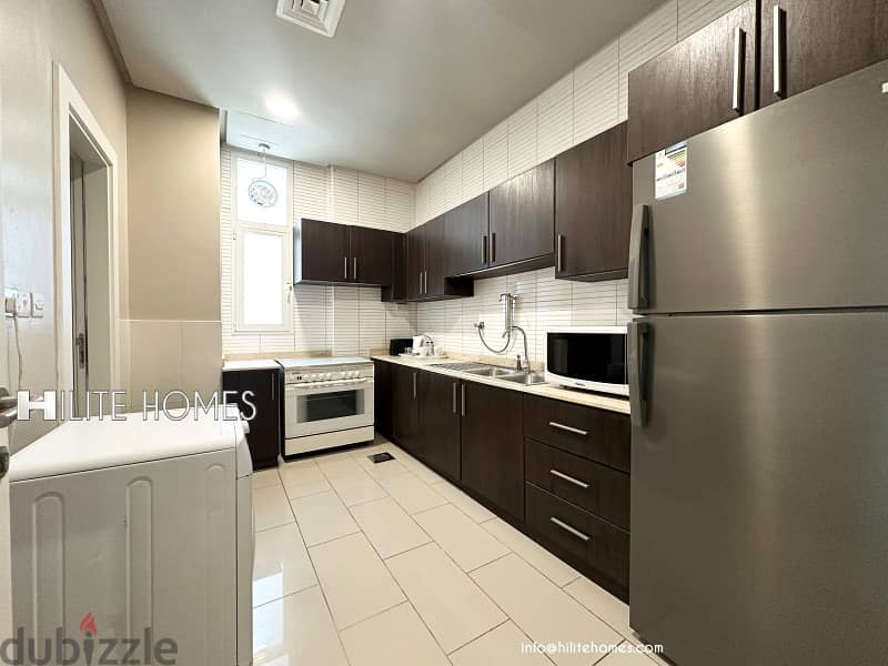Fully furnished three bedroom apartment for rent in Salmiya 1
